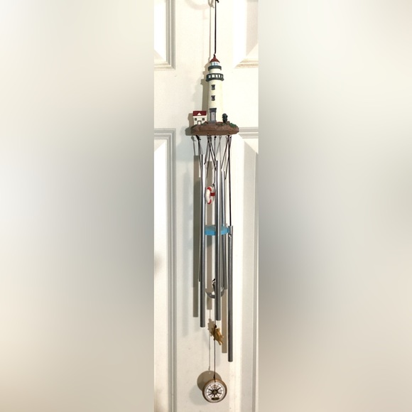 NEW lighthouse wind chime. Nautical decorations - Picture 2 of 5